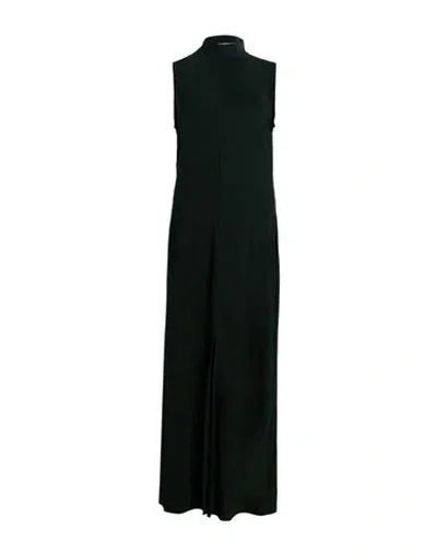 Reformation Woman Maxi Dress Dark Green Size Xl Lyocell, Elastane