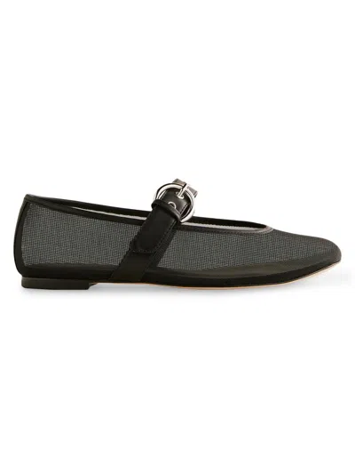 REFORMATION WOMEN'S BETHANY MESH BALLET FLATS