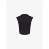 Reformation Black Lindy Top In Black