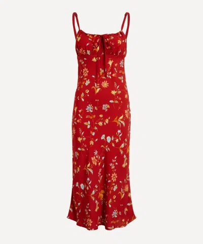 REFORMATION REFORMATION WOMEN'S CAMIRA BORSA MIDI DRESS