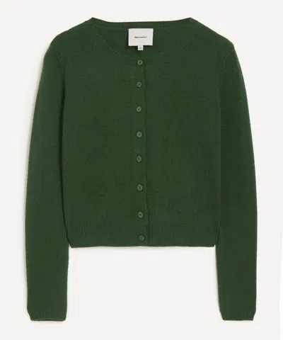 Reformation Women's Clara Grass Cashmere Cardigan In Green