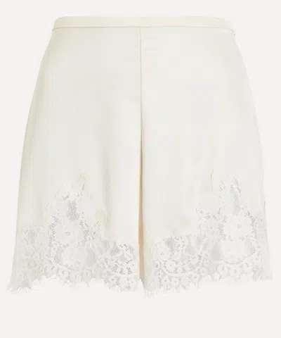 Reformation Women's Fern Satin Shorts In Animal Print