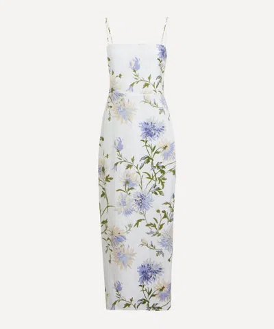 REFORMATION REFORMATION WOMEN'S FRANKIE SERENITY LINEN DRESS