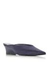 Reformation Women's Marilyn Mule Wedge Pumps In Blue