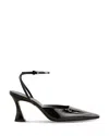 Reformation Natasha Pump In Black Patent