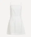 Reformation Women's Phillipa Linen Mini Dress In White