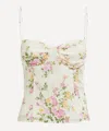 Reformation Pixie Georgette Camisole In Multi