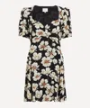 Reformation Women's Rebecca Oriole Mini Dress In Orange