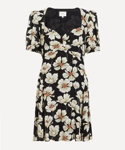 Reformation Women's Rebecca Oriole Mini Dress In Orange
