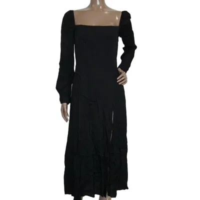 Reformation Women's Sigmund Dress In Black
