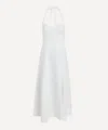 Reformation Tala Linen Dress Es