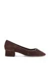 Reformation Terry Ballet Pump In Brown
