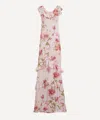 Reformation Women's Tripoli Chrysanthemum Maxi-dress In Multi