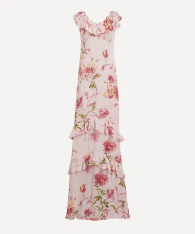 Reformation Women's Tripoli Chrysanthemum Maxi-dress In Multi