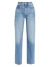 REFORMATION WOMEN'S VAL 90'S MID-RISE STRAIGHT-LEG JEANS
