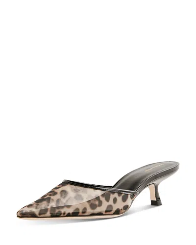REFORMATION WOMEN'S WILDA KITTEN HEEL MULES