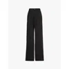 Reformation Mason Cropped Trousers In Black
