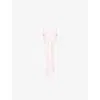 Reformation Womens Lula Semi-sheer Woven Top Sugar Blossom In Sugar Blossom