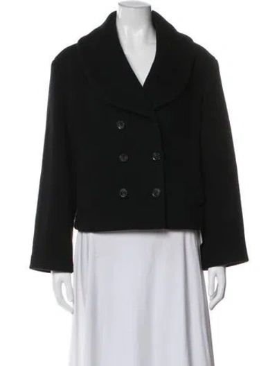Pre-owned Reformation Wool Blazer In Blue