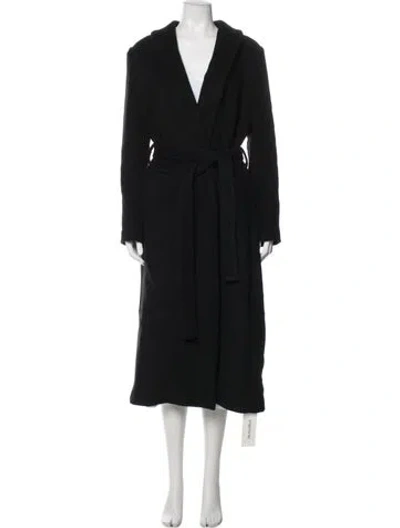 Pre-owned Reformation Wool Coat In Black