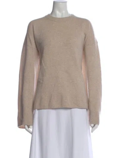 Pre-owned Reformation Wool Crew Neck Sweater In Neutral