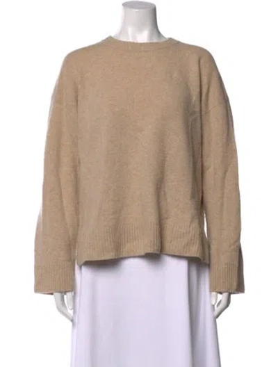 Pre-owned Reformation Wool Crew Neck Sweater In Neutrals