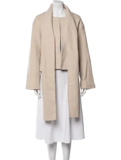 Pre-owned Reformation Wool Jacket In Neutrals