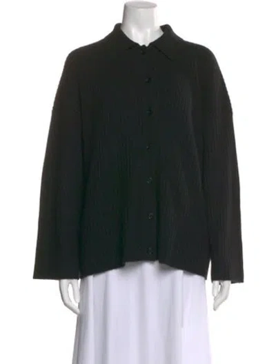 Pre-owned Reformation Wool Sweater In Black