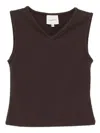 Reformation Wren Knit Top In Brown
