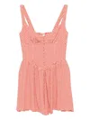 Reformation Wynn Dress In Pink