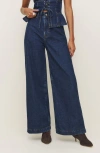 Reformation X Kacey Musgraves Austin Ultrahigh Waist Wide Leg Jeans In Elwood