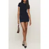Reformation X Kacey Musgraves Buxton Low Rise Wool Blend Miniskirt