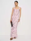 Reformation Yale Dress In Pink