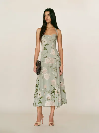 Reformation Yanitza Dress Green 12
