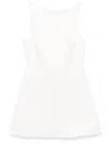 Reformation Ashby Ecomove Dress In White