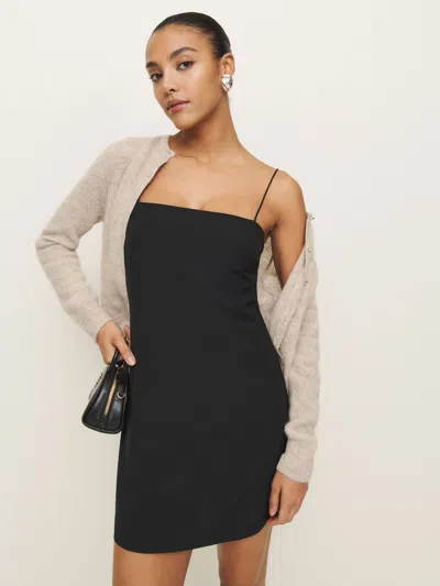 Reformation Zephyra Dress In Black