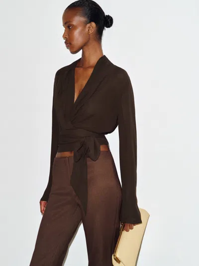 Reformation Zev Top Brown 0