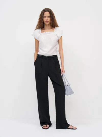 Reformation Top Zita En Dentelle Ivoire L In Multi