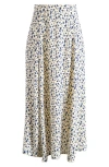 Reformation Zoe Floral Midi Skirt In Mykonos