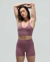 Reformer Ribbed Biker Short In Multi