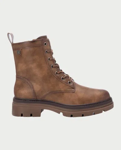 Refresh Boots In Beige Chari