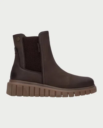 Refresh Boots In Marrone Scuri