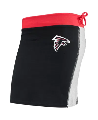 Refried Apparel Black Atlanta Falcons Sustainable Short Skirt