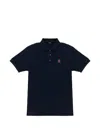 Refrigiwear 뉴 메인 로고 패치 폴로 셔츠 In Blue