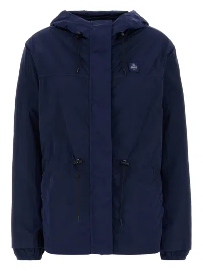 Refrigiwear Blue Nylon Beverly Jacket In Multi