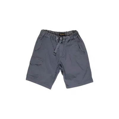 Refrigiwear Blue Cotton Bermuda Shorts In Gray
