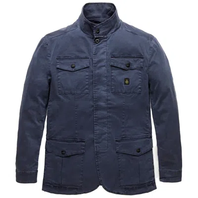 Refrigiwear Cotton Men's Jacket In Blue