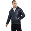 Refrigiwear Blue Nylon Jacket In Blue