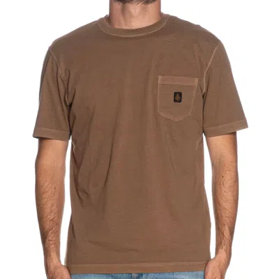 Refrigiwear Brown Cotton T-shirt