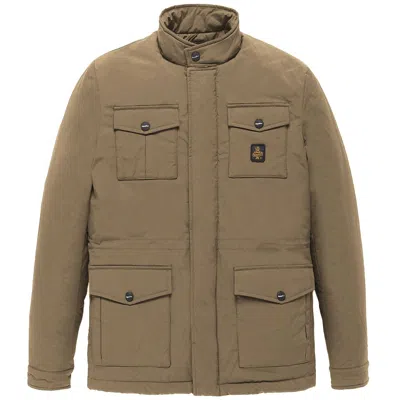 REFRIGIWEAR BROWN NYLON JACKET